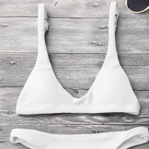 padded scoop bikini top